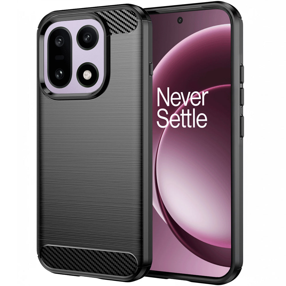 Techsuit - Carbon Silicone - OnePlus 15 - Black