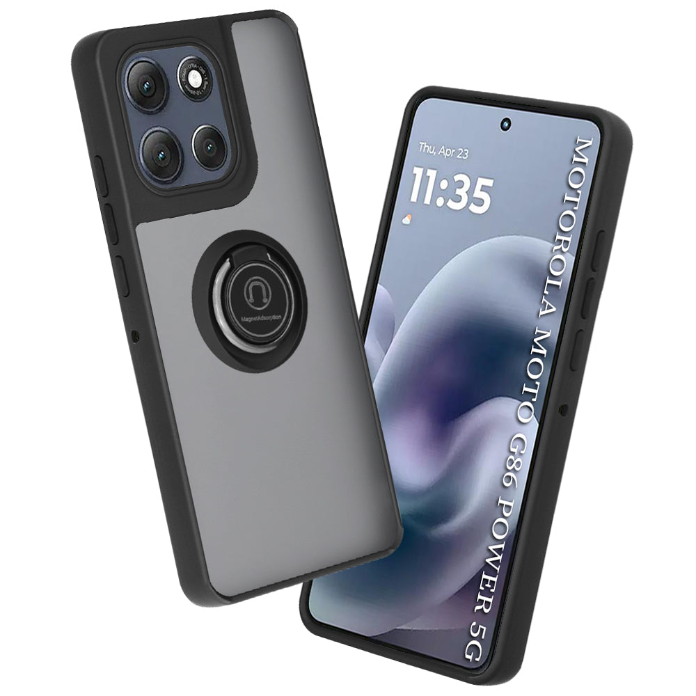 Techsuit - Glinth - Motorola Moto G86 Power - Black