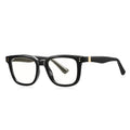 Techsuit - Anti-Blue Light Glasses Reflex PC (2225) - for Men, Square, TR90&Metal Frame, AC Lens - Black