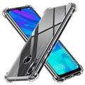 Techsuit - Shockproof Clear Silicone - Huawei P Smart 2019 - Clear