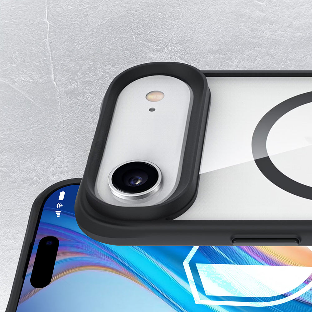 3mk - Satin Armor MagCase - iPhone 17 Air - Black