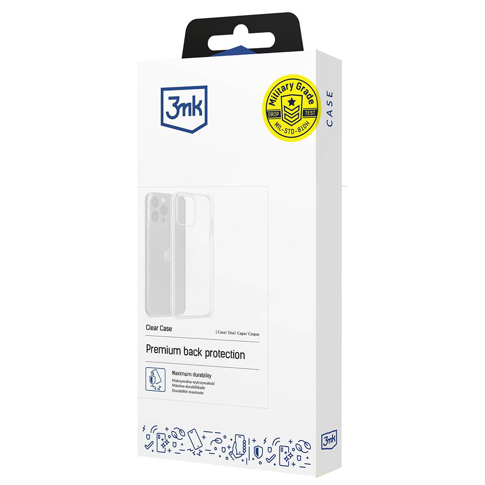 3mk - Clear Case - Xiaomi Redmi 14C - Transparent