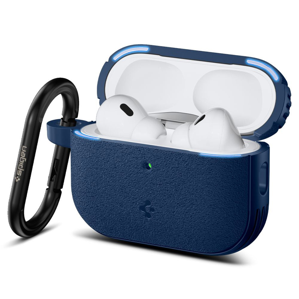 Spigen - Protection Case Vault (ACS09828) - for Apple AirPods Pro 3, Air Space Technology, Aluminum Holder - Midnight Na