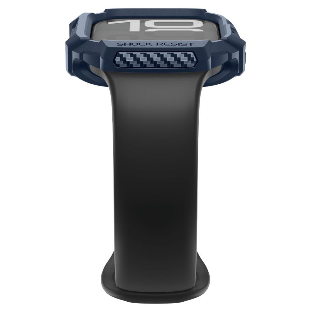 Spigen - Rugged Armor V2 (ACS10492) - Apple Watch 10 42mm / Watch 11 42mm - Navy Blue