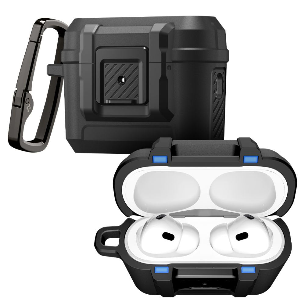 Spigen - Lock Fit (ACS09825) - Apple AirPods Pro 3 - Matte Black