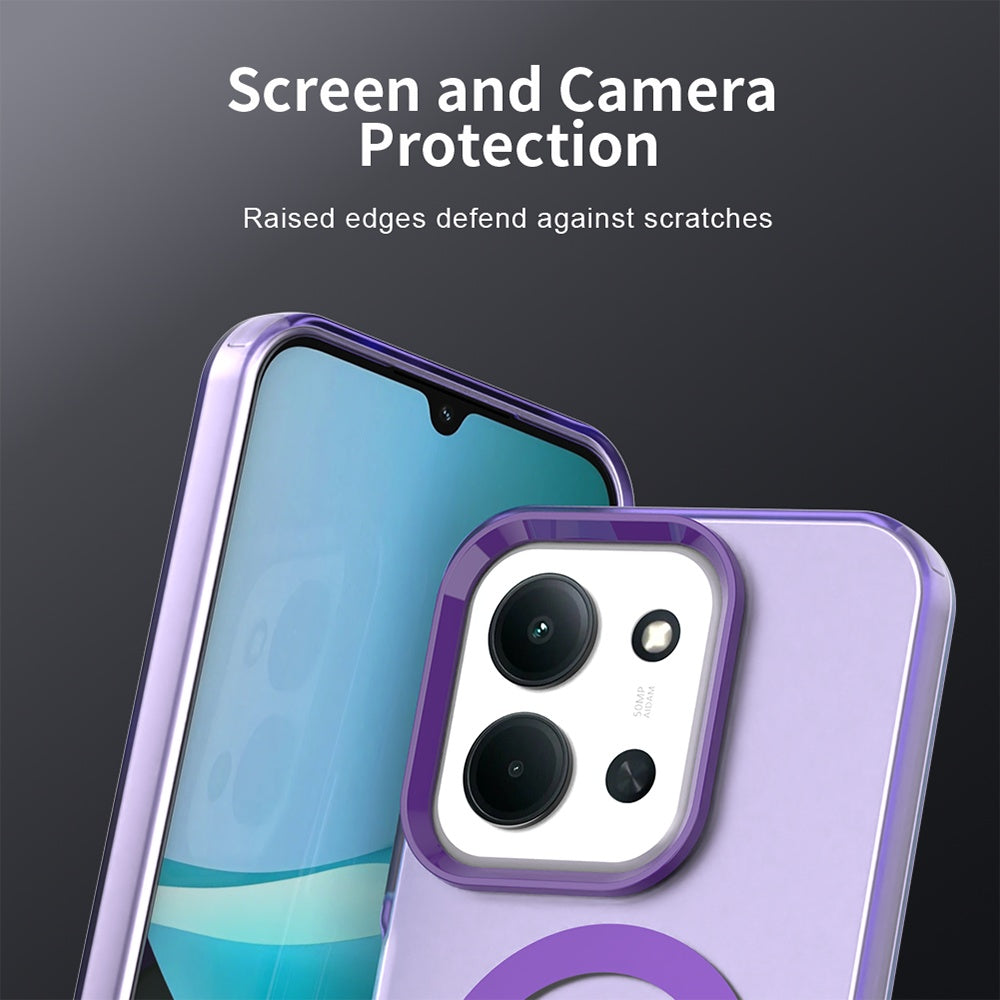 Techsuit - CandyCase MagSafe - Xiaomi Redmi 15C 4G / Redmi 15C 5G / Poco C85 4G - Purple