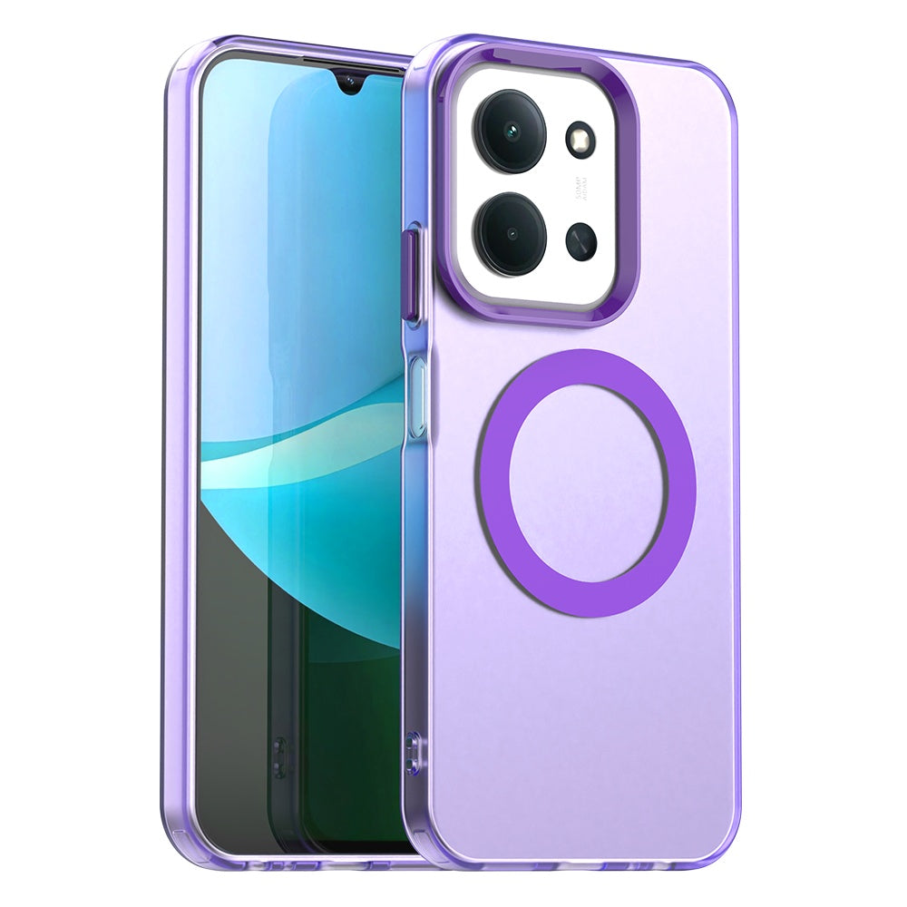 Techsuit - CandyCase MagSafe - Xiaomi Redmi 15C 4G / Redmi 15C 5G / Poco C85 4G - Purple