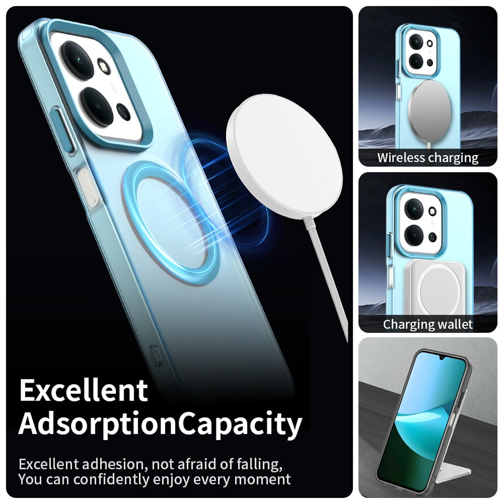 Techsuit - CandyCase MagSafe - Xiaomi Redmi 15C 4G / Redmi 15C 5G / Poco C85 4G - Blue