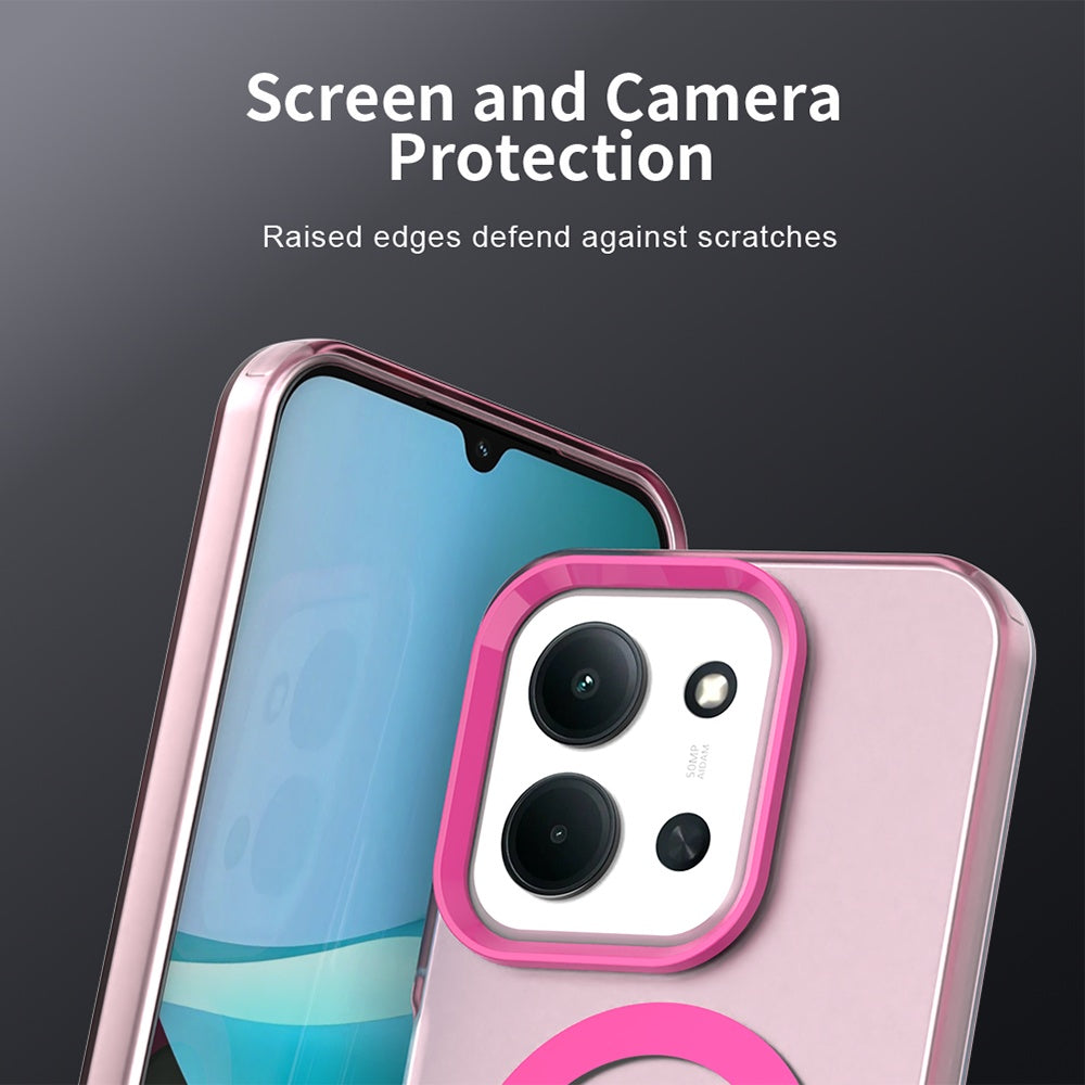 Techsuit - CandyCase MagSafe - Xiaomi Redmi 15C 4G / Redmi 15C 5G / Poco C85 4G - Pink