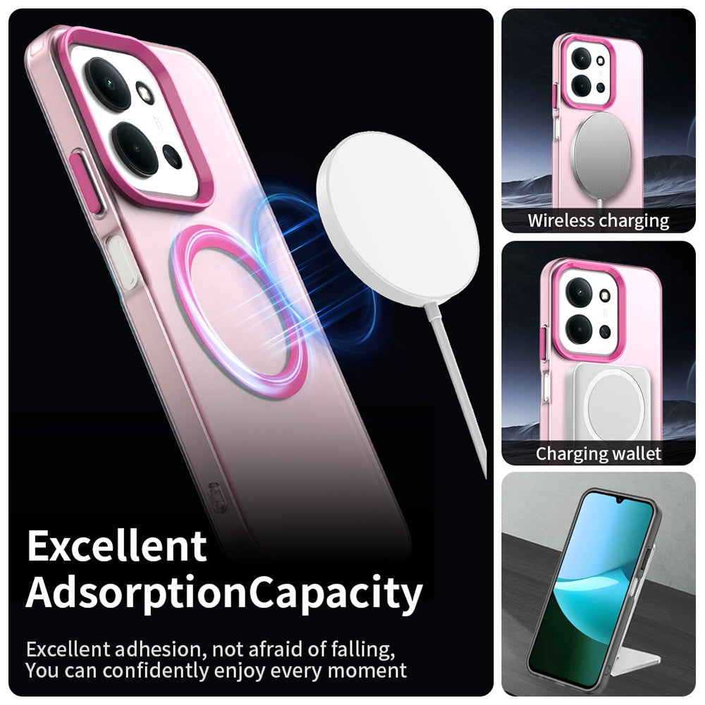 Techsuit - CandyCase MagSafe - Xiaomi Redmi 15C 4G / Redmi 15C 5G / Poco C85 4G - Pink