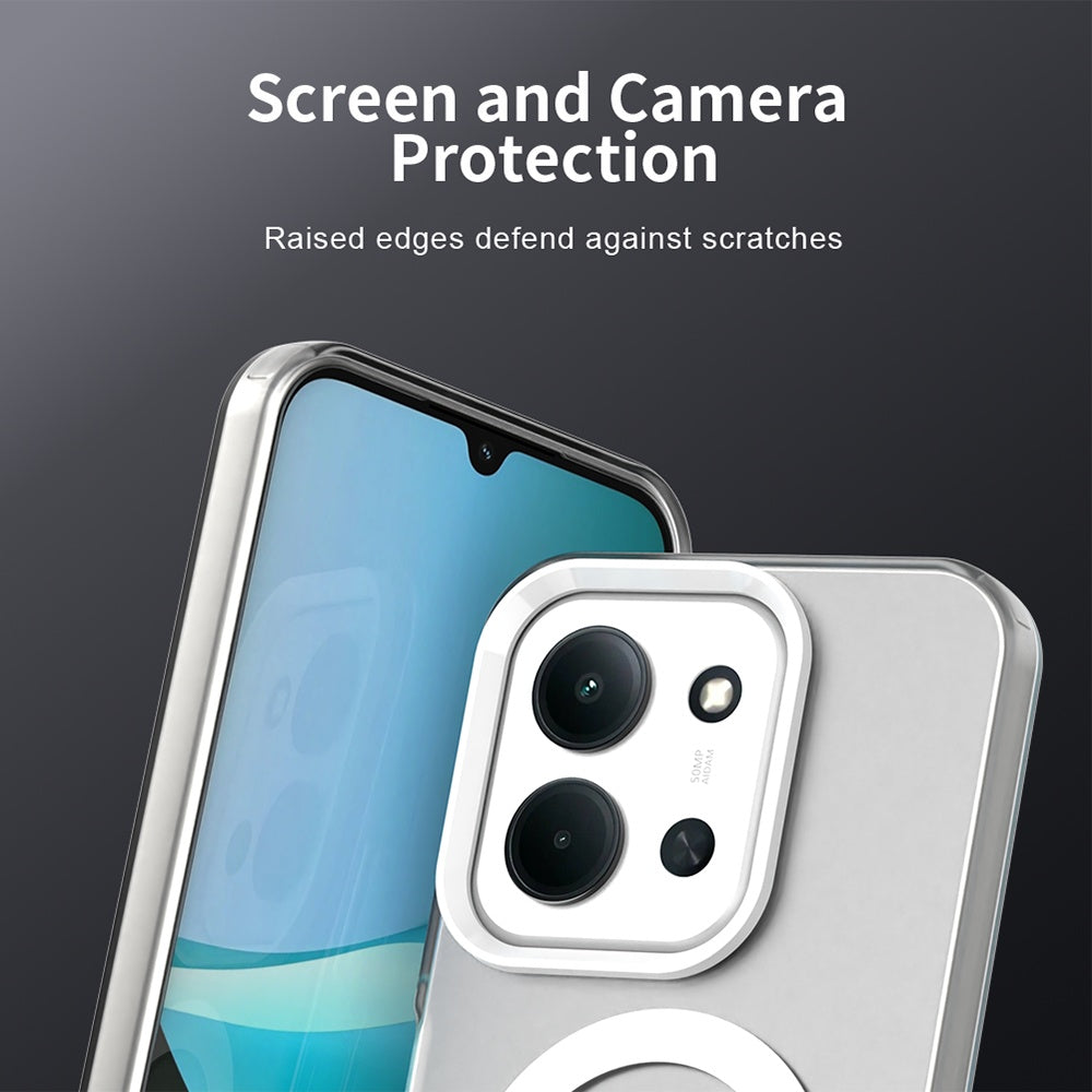 Techsuit - CandyCase MagSafe - Xiaomi Redmi 15C 4G / Redmi 15C 5G / Poco C85 4G - White