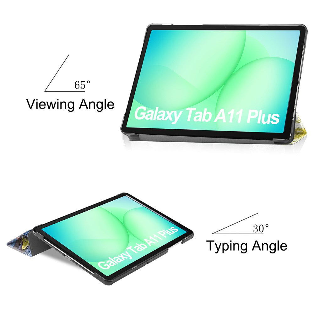 TechSuit Husa de protectie tableta Techsuit FoldPro compatibil cu Samsung Galaxy Tab A11 Plus / A9 Plus, Starry Night – 