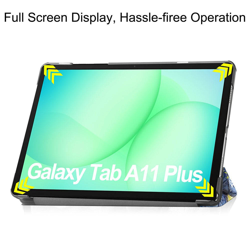 TechSuit Husa de protectie tableta Techsuit FoldPro compatibil cu Samsung Galaxy Tab A11 Plus / A9 Plus, Starry Night – 