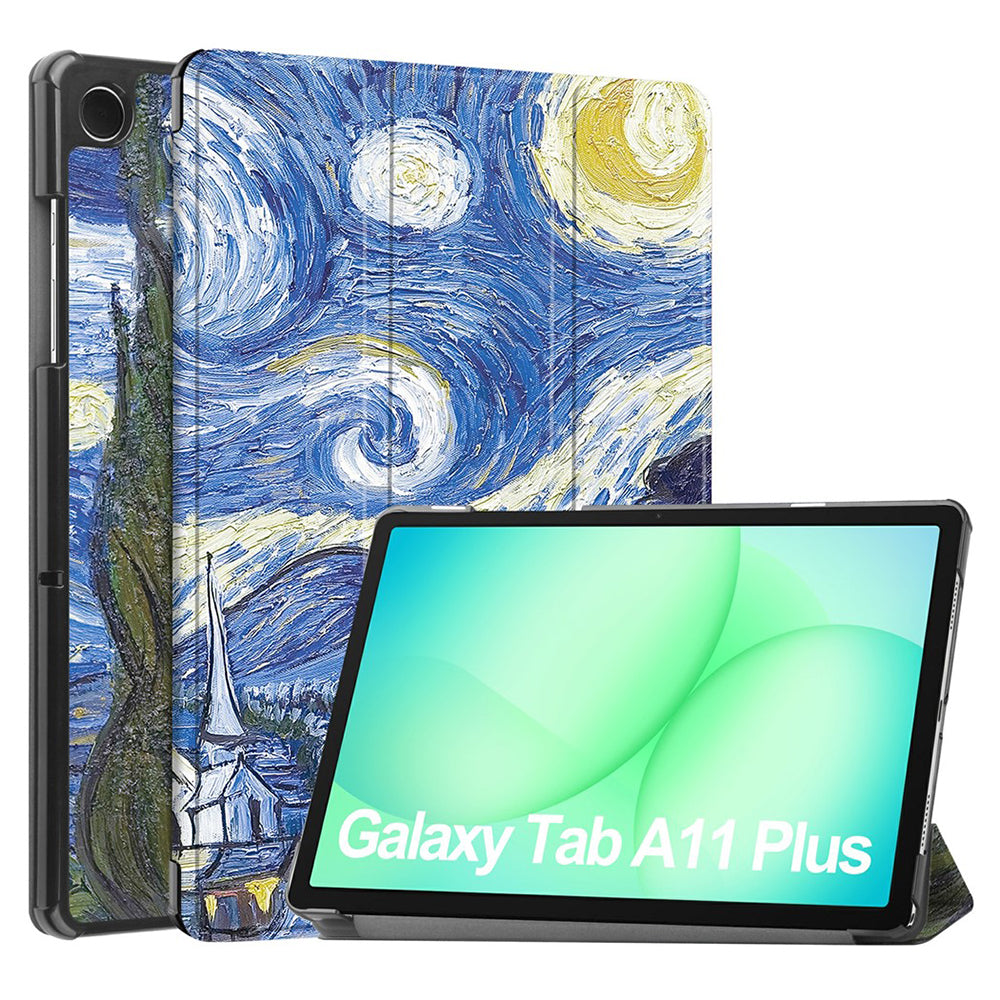 TechSuit Husa de protectie tableta Techsuit FoldPro compatibil cu Samsung Galaxy Tab A11 Plus / A9 Plus, Starry Night