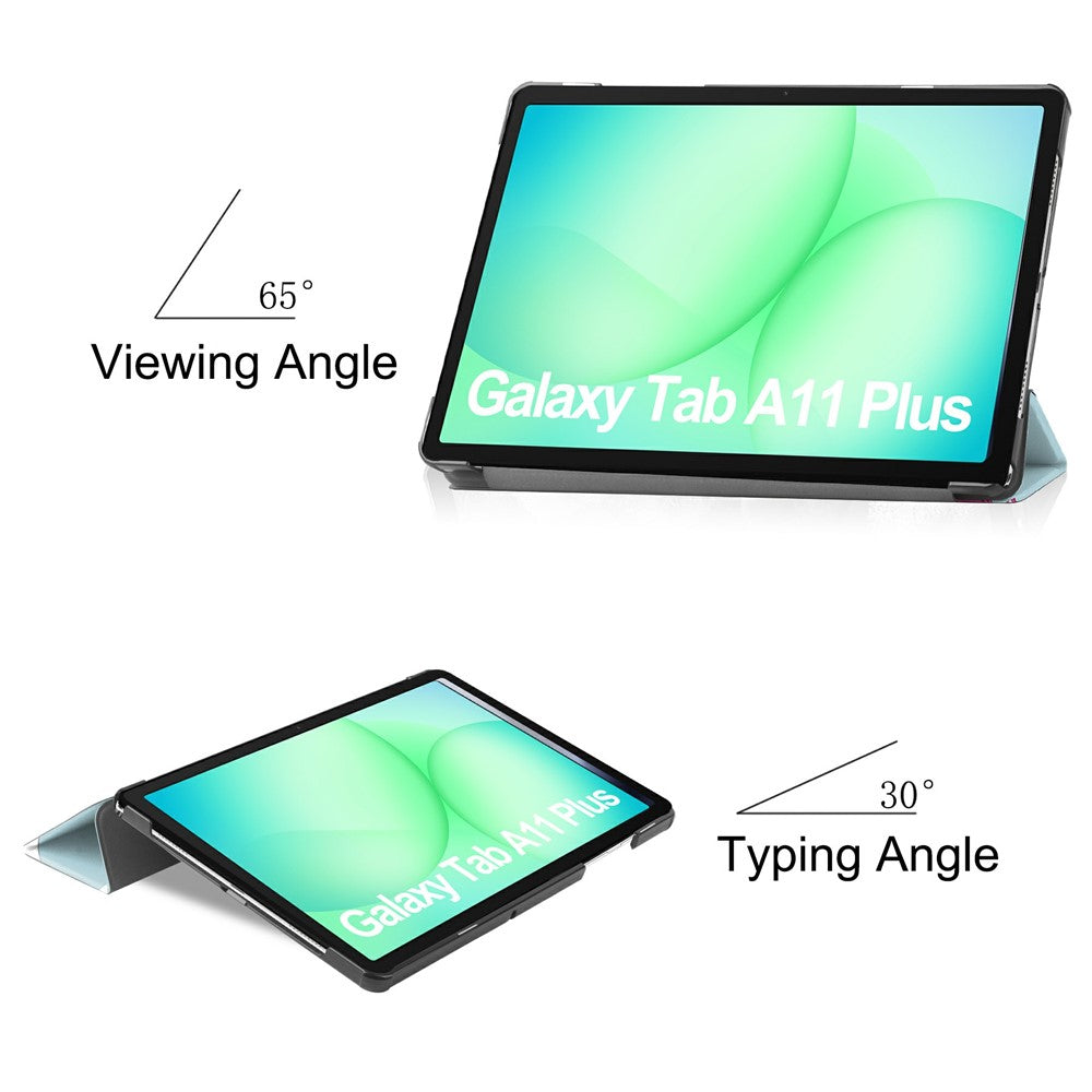 TechSuit Husa de protectie tableta Techsuit FoldPro compatibil cu Samsung Galaxy Tab A11 Plus / A9 Plus, Unicorn – imagi