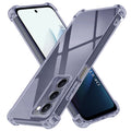 Techsuit - Shockproof Clear Silicone - Xiaomi Redmi 15 4G / Redmi 15 5G - Smoke Black
