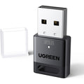 Ugreen - Wireless Adapter (75073) - USB, Bluetooth 6.0, Plug & Play, for Windows 11/10/8.1, EDR, BLE Technology - Black