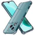 Techsuit - Shockproof Clear Silicone - Honor 400 Lite - Smoke Black