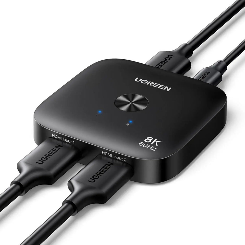 Ugreen - Adapter (65877) - Splitter Type-C, HDMI to 2x HDMI, UHD 8K@60Hz, Plug&Play, Stable Transmission - Black