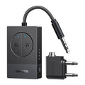 Ugreen - Transmitter Audio Adapter BT305 (65706) - Type-C, Jack 3.5mm, Bluetooth 5.4, Dual Pairing, LED Lights - Black