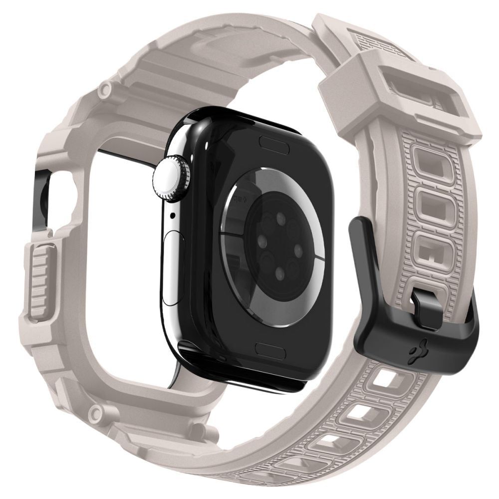 Spigen - Rugged Armor Pro V2 (ACS10496) - Apple Watch 10 42mm / Watch 11 42mm - Dune Beige