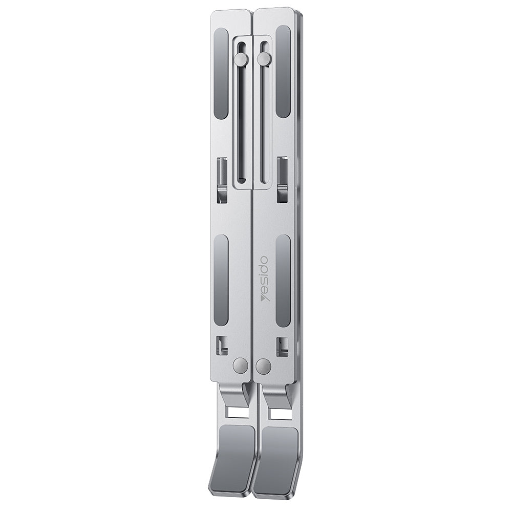 Yesido - Laptop Holder (LP07) - Stable & Secure Design, 7-Level Height Adjustment, Aluminum Alloy, for 13-20" Laptops - 