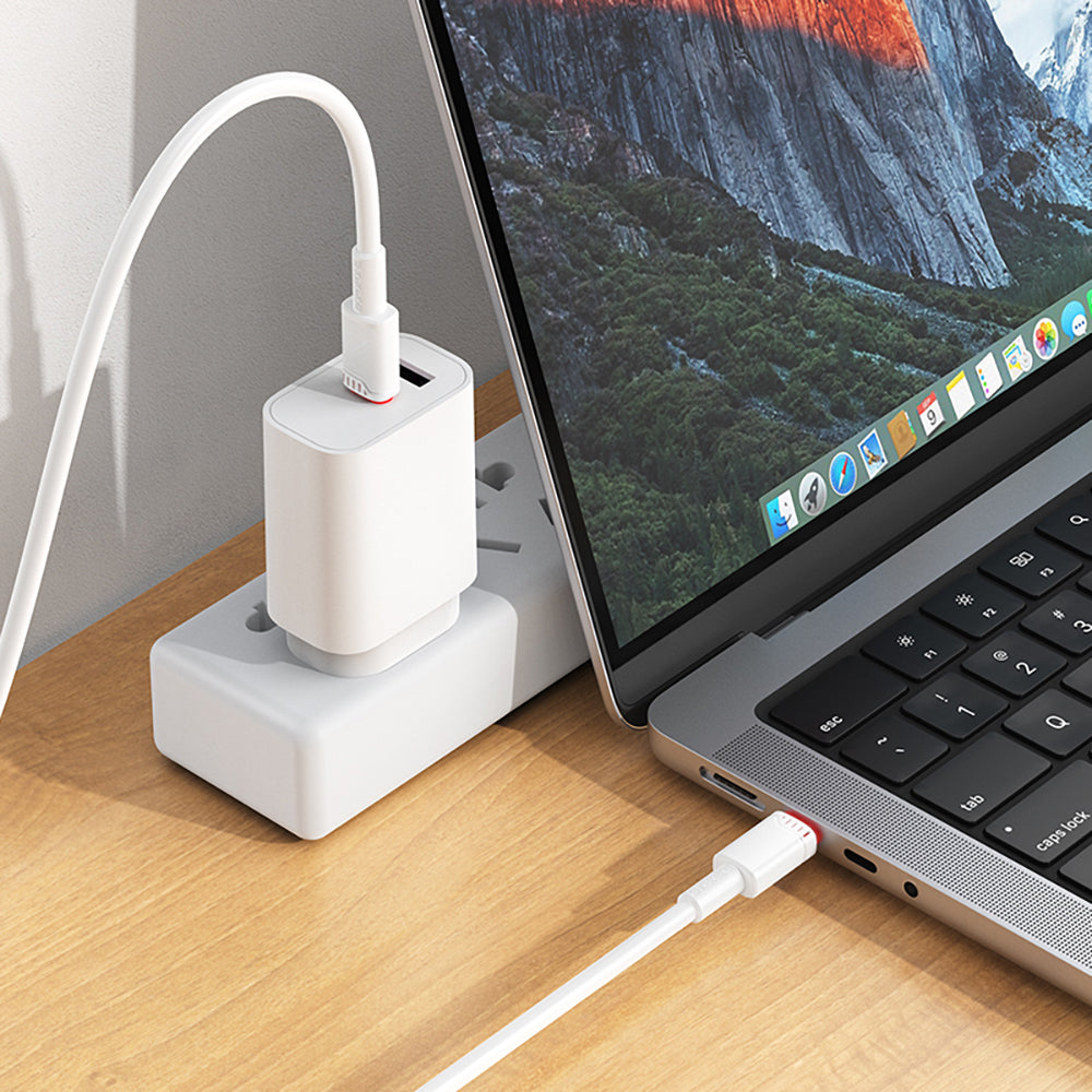 Borofone - Data Cable Beneficio Series (BX110) - Premium Line, Type-C to Type-C, High-quality, Fast Charging, 60W, 1m - 