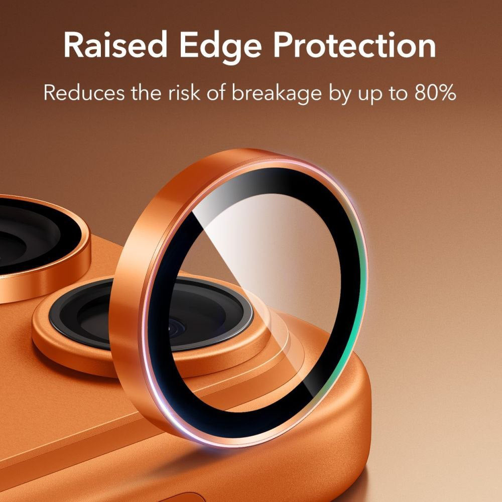 ESR - Armorite Camera Lens Protectors - iPhone 14 Pro/Pro Max/15 Pro/Pro Max/16 Pro/Pro Max/17 Pro/Pro Max - Orange