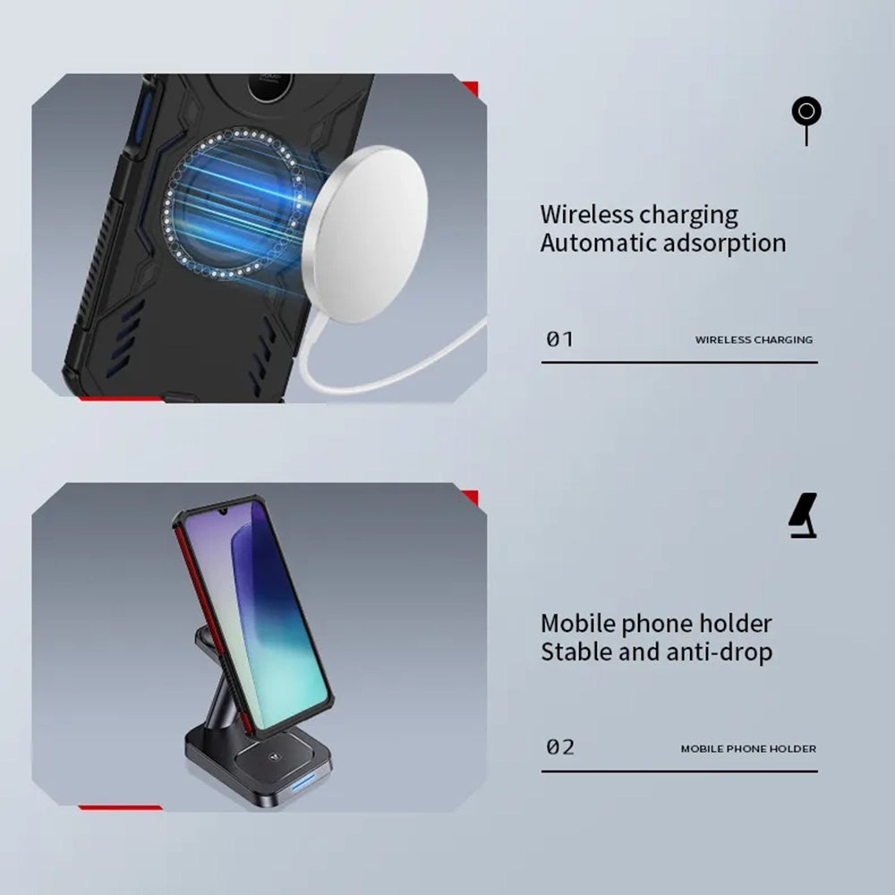 Techsuit - ArmorMag Case - Xiaomi 15T Pro - Blue