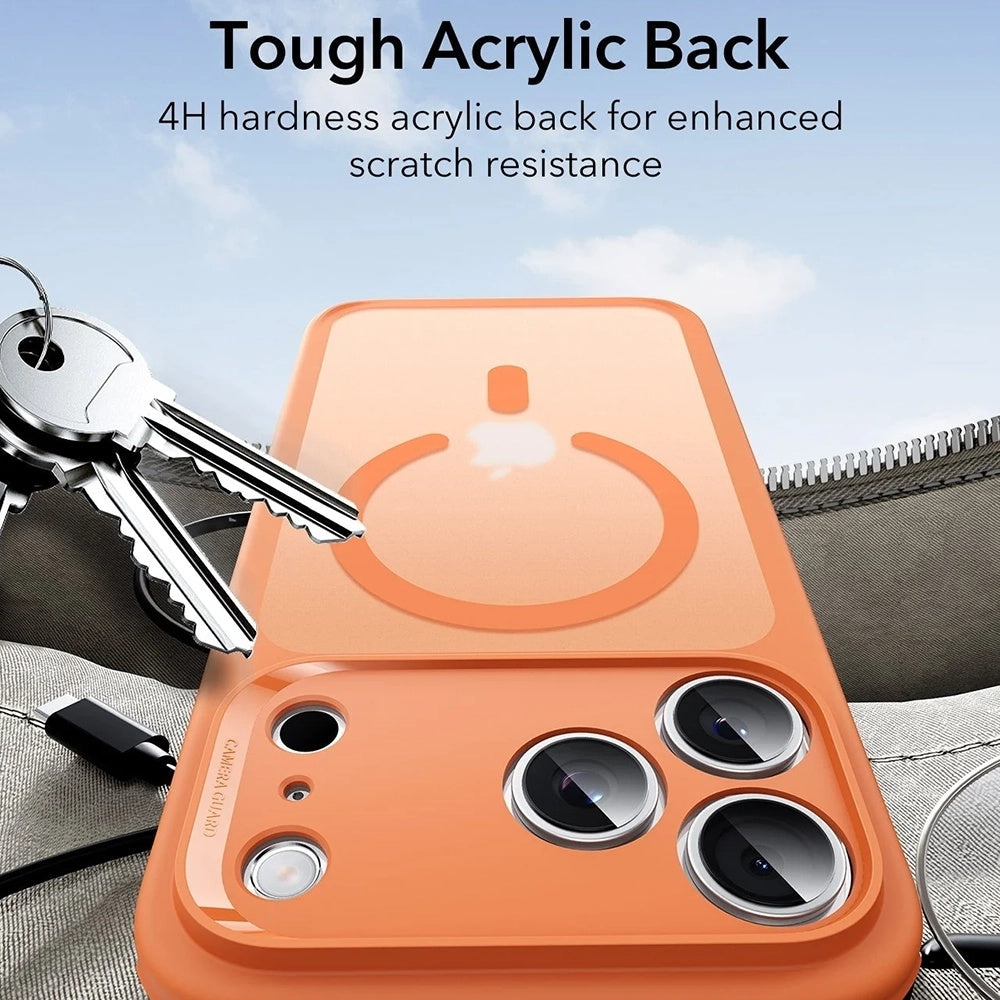 ESR - Classic Hybrid HaloLock - iPhone 17 Pro Max - Frosted Orange