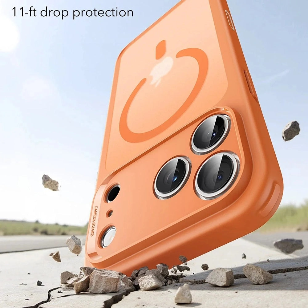 ESR - Classic Hybrid HaloLock - iPhone 17 Pro - Frosted Orange