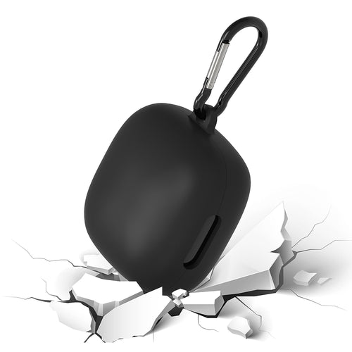 Techsuit - Silicone Case - for for AirPods 1 / AirPods 2, Smooth Ultrathin Material - Black
