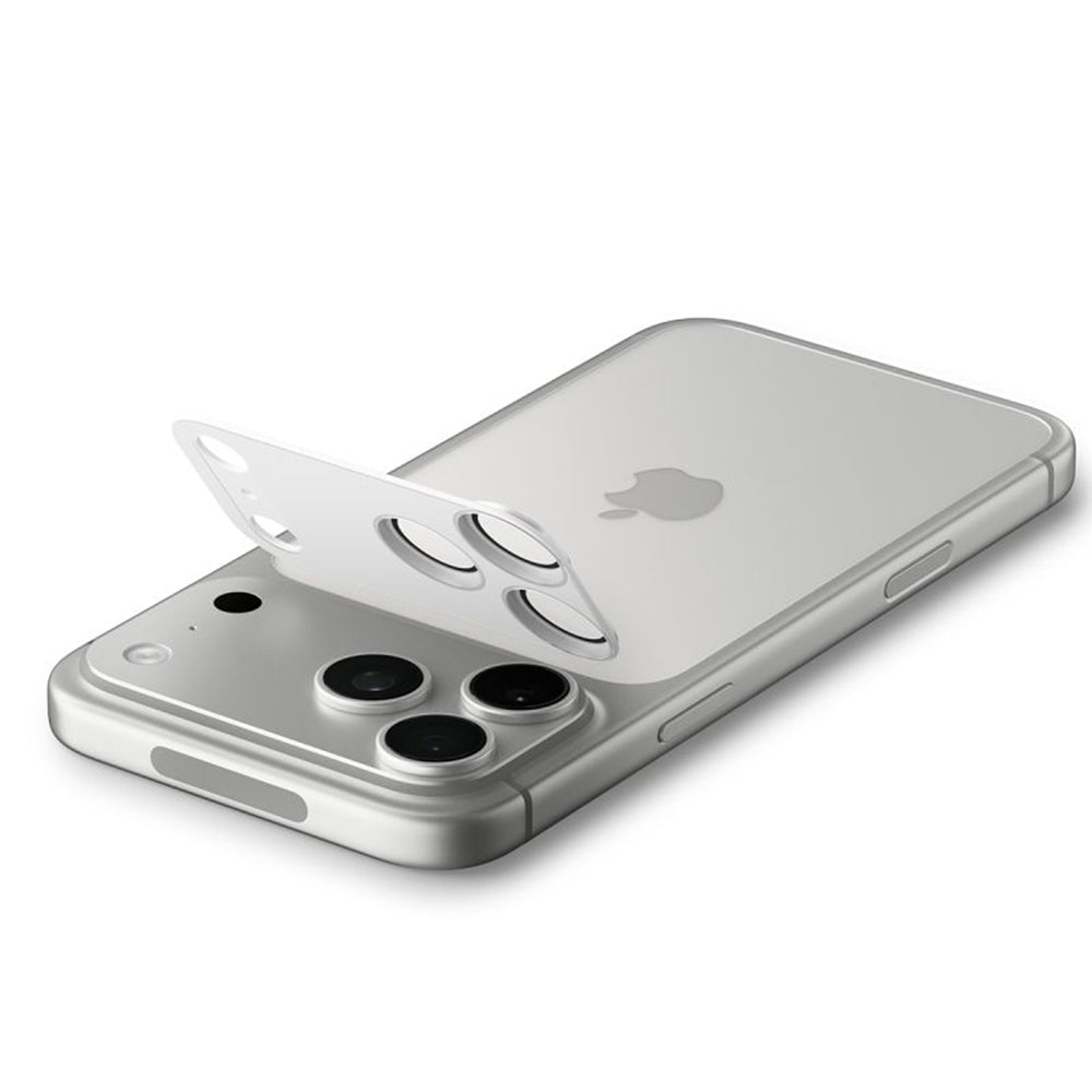 Spigen - Optik.tR EZ Fit Pro XL Camera Glass (AGL10647) - iPhone 17 Pro - Silver