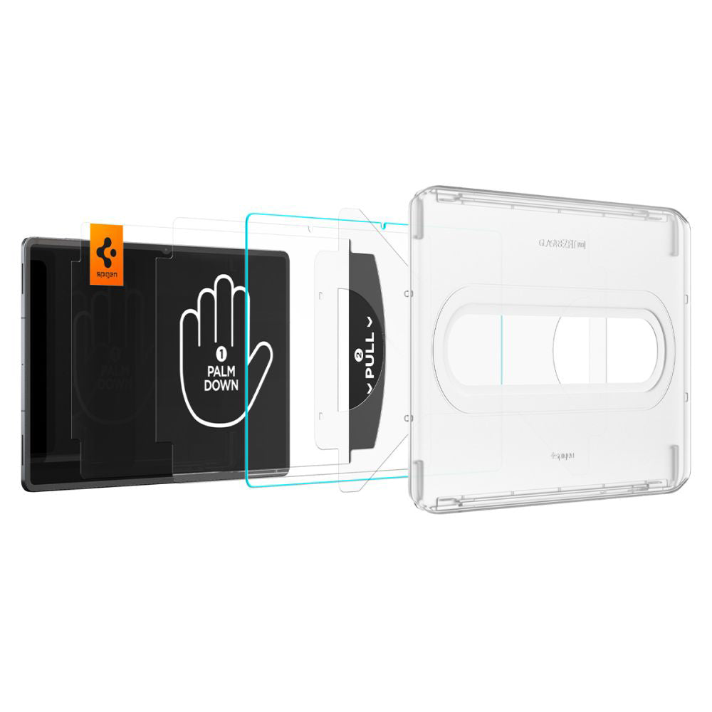 Spigen - Glas.TR EZ-FIT Pro (AGL10200) - Samsung Galaxy Tab S11 Ultra - Clear