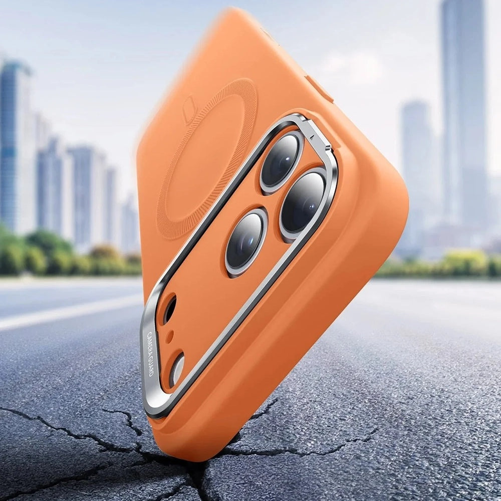 ESR - Cloud Soft HaloLock Kickstand - iPhone 17 Pro Max - Orange