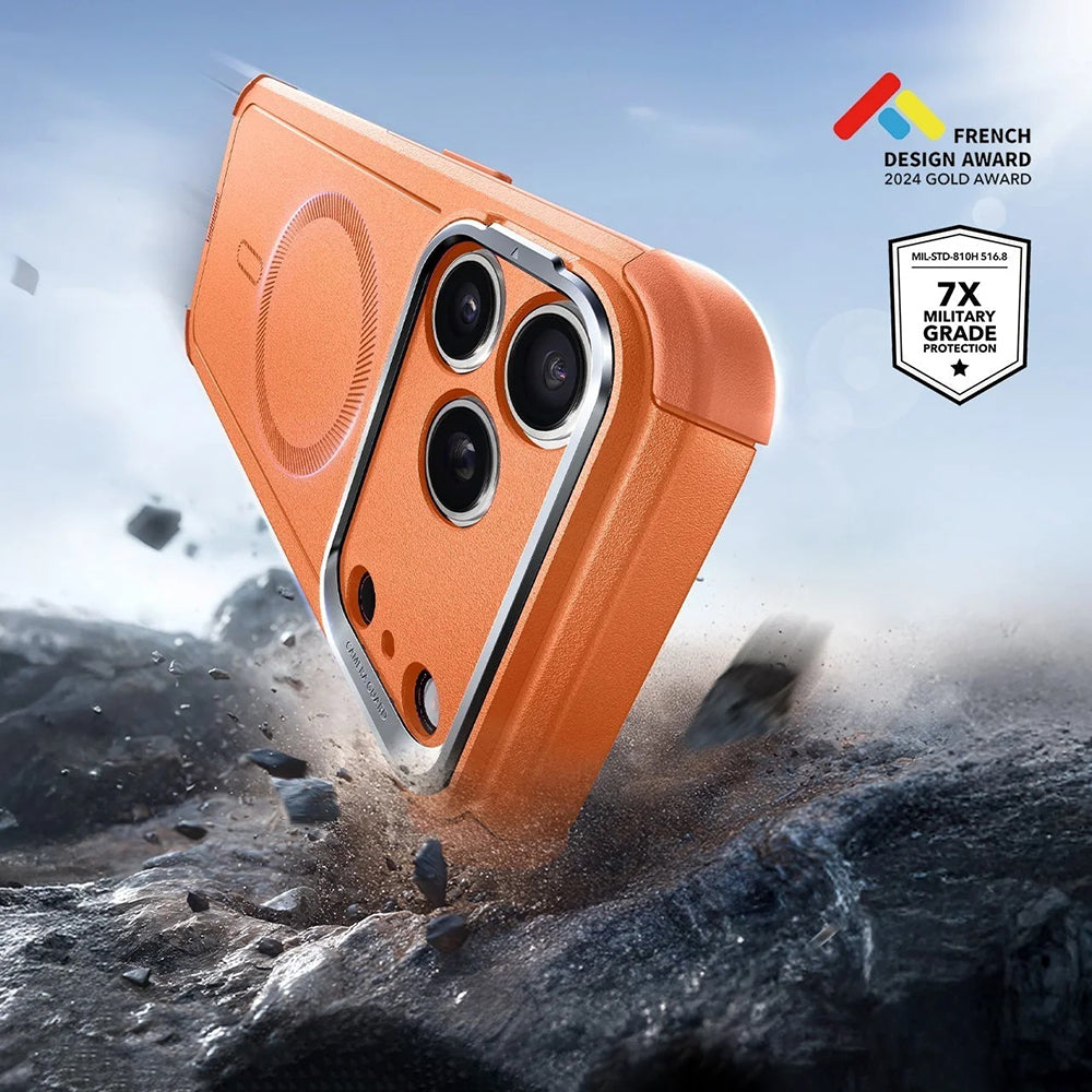 ESR - Cyber Armor Kickstand - iPhone 17 Pro Max - Orange