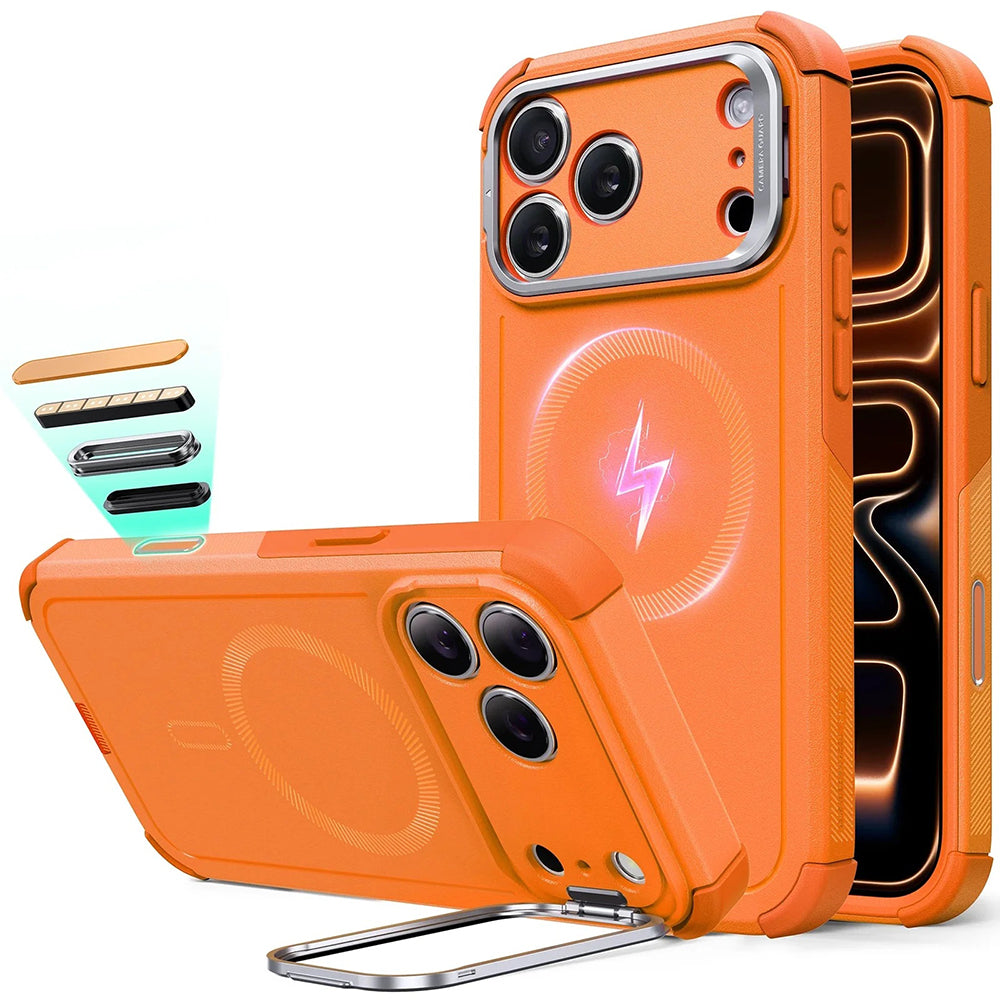 ESR - Cyber Armor Kickstand - iPhone 17 Pro Max - Orange
