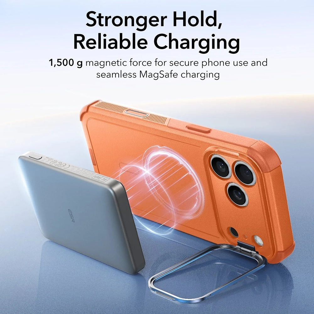 ESR - Cyber Armor Kickstand - iPhone 17 Pro - Orange