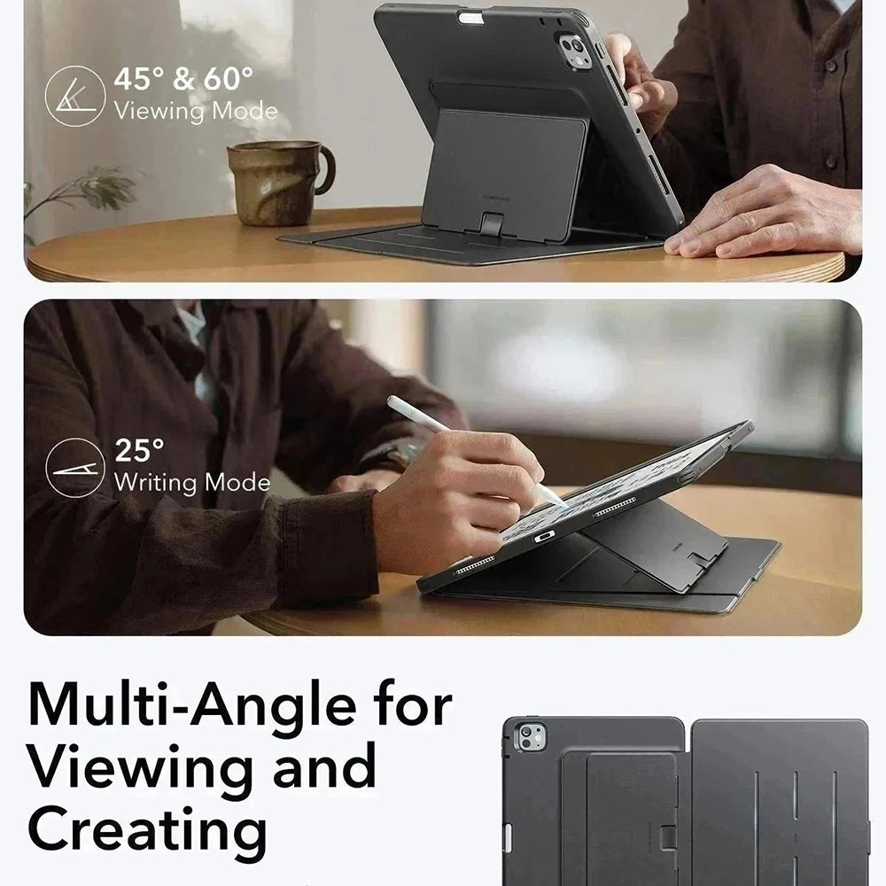 ESR - Flip Hybrid (with Pencil Holder) - iPad Pro 11 (2024) / iPad Pro 11 (2025) - Black