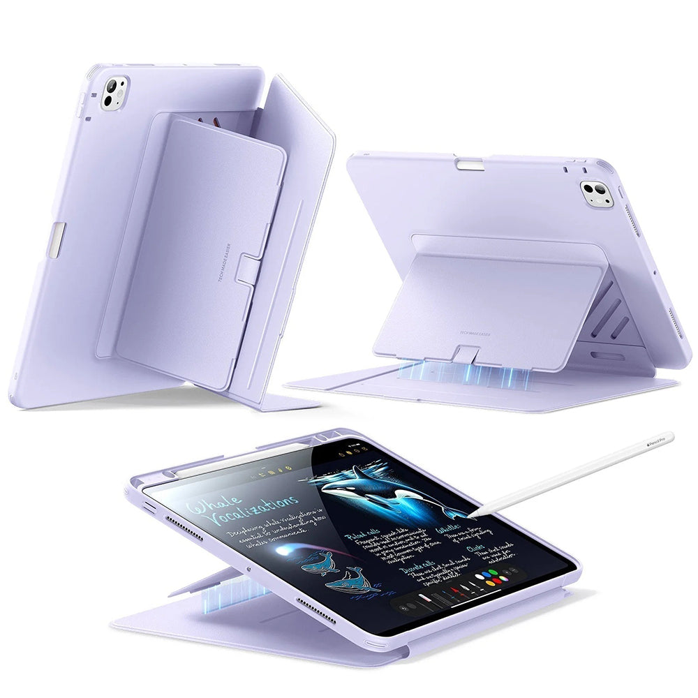 ESR Husa de protectie tableta ESR Flip Hybrid (with Pencil Holder) compatibil cu iPad Pro 13 (2024) / iPad Pro 13 (2025)