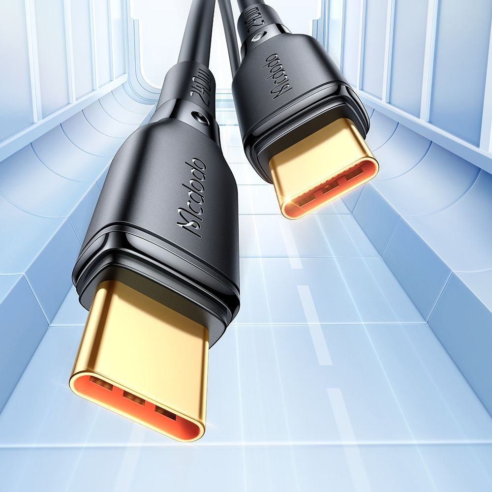 Mcdodo - Data Cable (CA-3310) - Type-C to Type-C, Fast Charge, 240W, 5A, 1.2m - Black