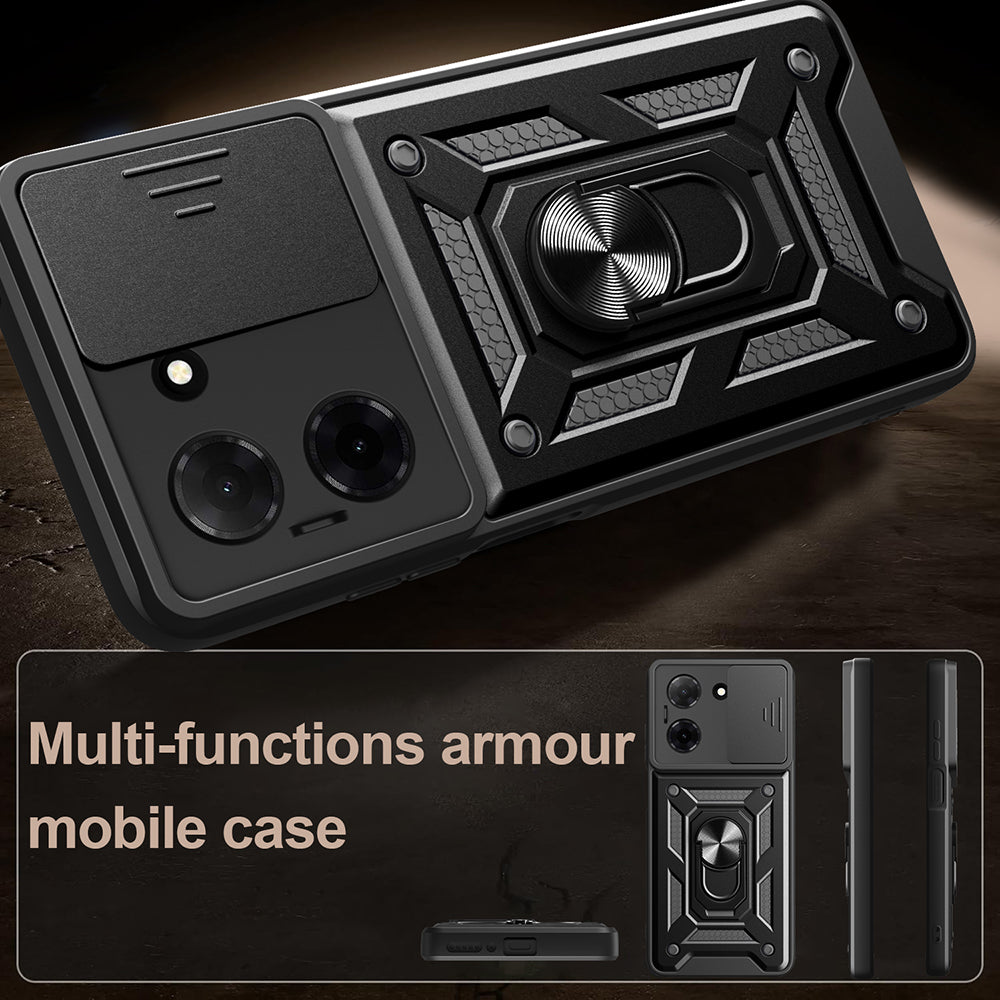 Techsuit - CamShield Series - Honor X5c Plus - Black