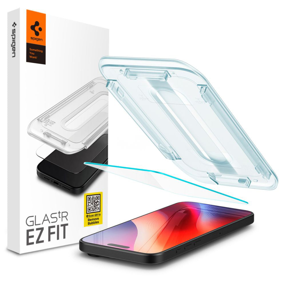 Spigen - Glas.tR EZ-FIT (AGL07935) - iPhone 16 Pro - Clear