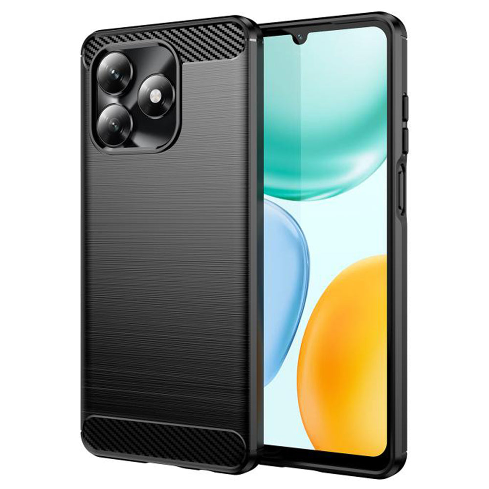 Techsuit - Carbon Silicone - Honor X5c Plus - Black