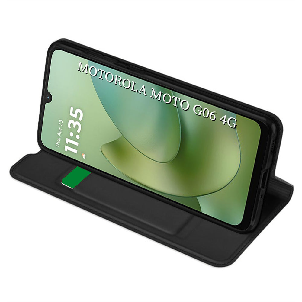 Techsuit - Magskin Book - Motorola Moto G06 - Black
