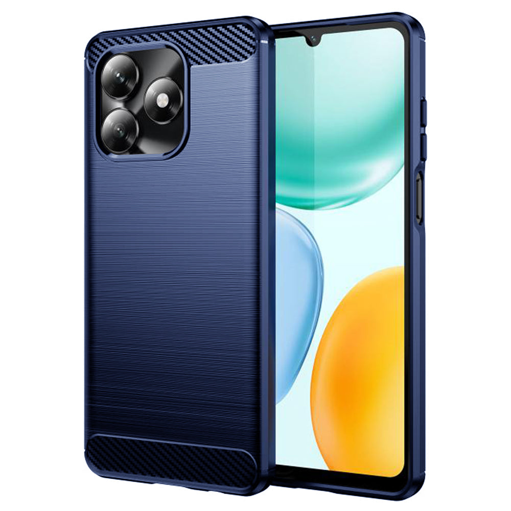 Techsuit - Carbon Silicone - Honor X5c Plus - Blue