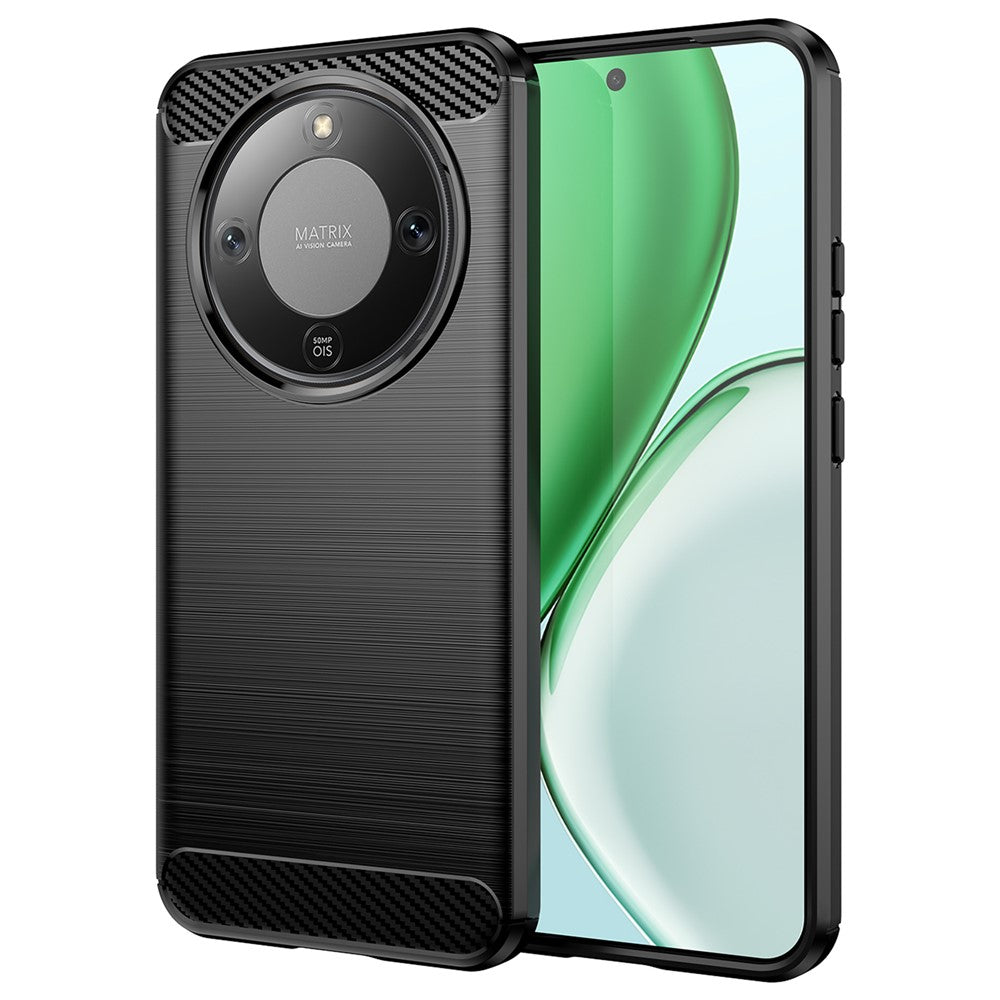 Techsuit - Carbon Silicone - Honor Magic8 Lite - Black