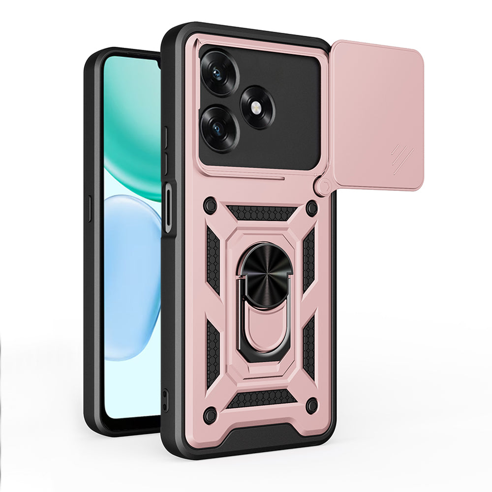 Techsuit - CamShield Series - Honor X5c Plus - Rose Gold