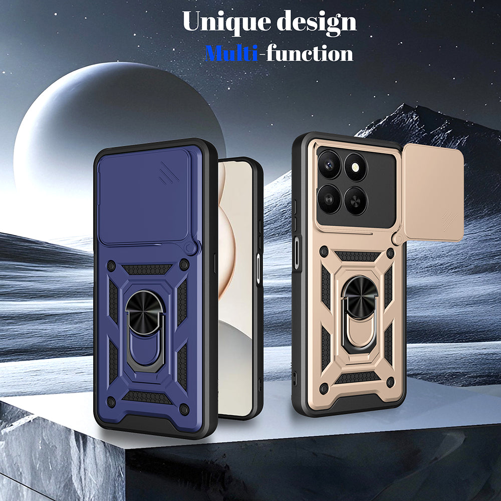 Techsuit - CamShield Series - Honor X5c Plus - Rose Gold