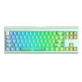 Havit - Gaming Keyboard (KB896L) - USB-C, with RGB Lights, 71 Keys, 1.2m, 350mA, 5V - Green